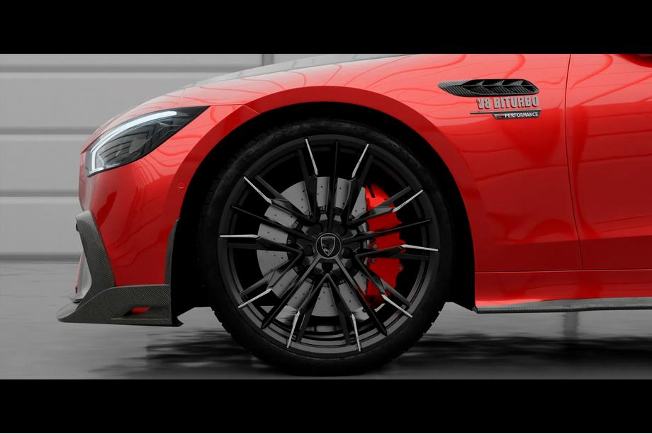 Mercedes AMG GT 4 X290 2018– LRT Carbon bodykit (til GT63 2018-2022) Foto 6