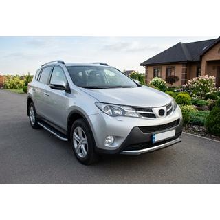 Sidetrin Tayga Grey (2 stk., aluminium) Toyota Rav 4 2013–2018 foto 1