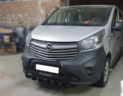 Opel Vivaro 2015–2019 Frontbøjle WT004 Black (rustfrit stål) foto 1