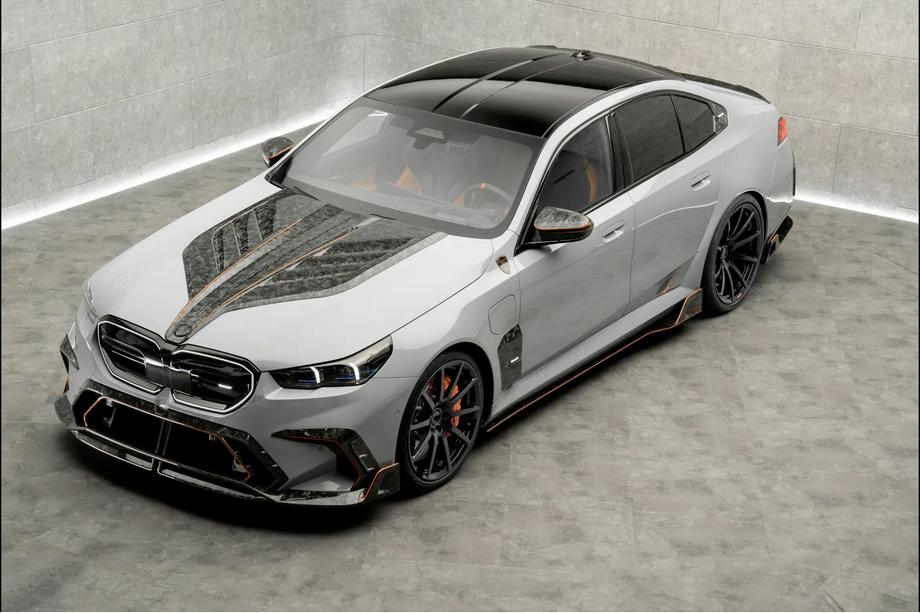 BMW 5/i5-serie G60/G60E/G61 2023– MNSR Carbon bodykit-sæt (til M5, smedet carbon) Foto 5