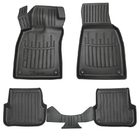 Audi A6 C6 2004–2011 Stingray 3D gummimåtter (2004-2006, 4 stk) foto 1