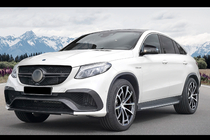 Mercedes GLE Coupé C292 2015–2019 MNSR Carbon V2 karrosserikit (til GLE63) foto 1