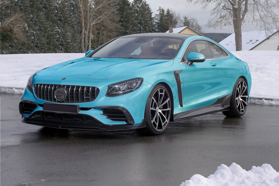 Mercedes S-class C217 Coupé 2014–2020 MNSR Carbon karrosserikit (til S63 Coupe 2017-2020) Image