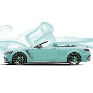 MNSR Carbon bodykit-sæt (til S63 Cabrio 2017-2020, smedet carbon) foto 3