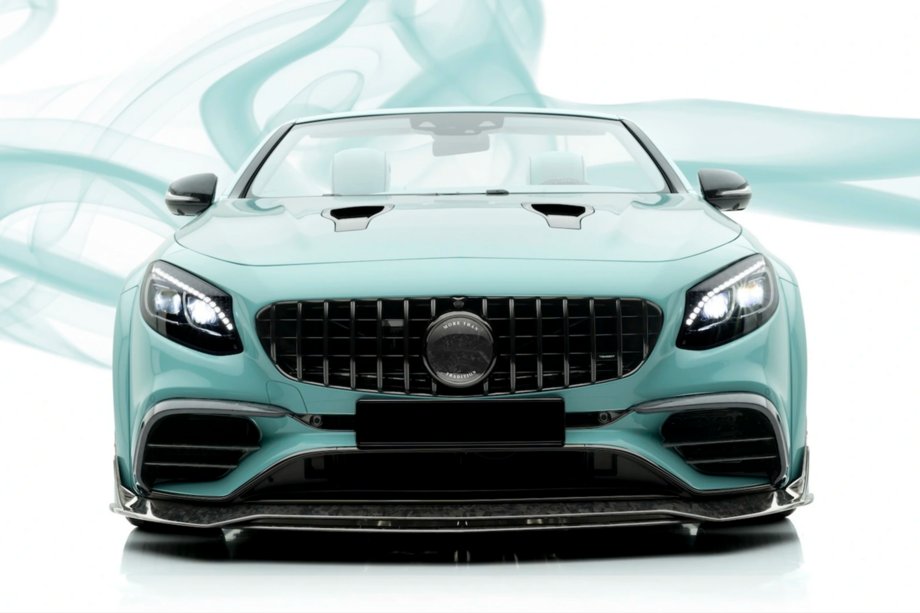 Mercedes S-class C217 Coupé 2014–2020 MNSR Carbon bodykit-sæt (til S63 Cabrio 2017-2020, smedet carbon) Foto 2