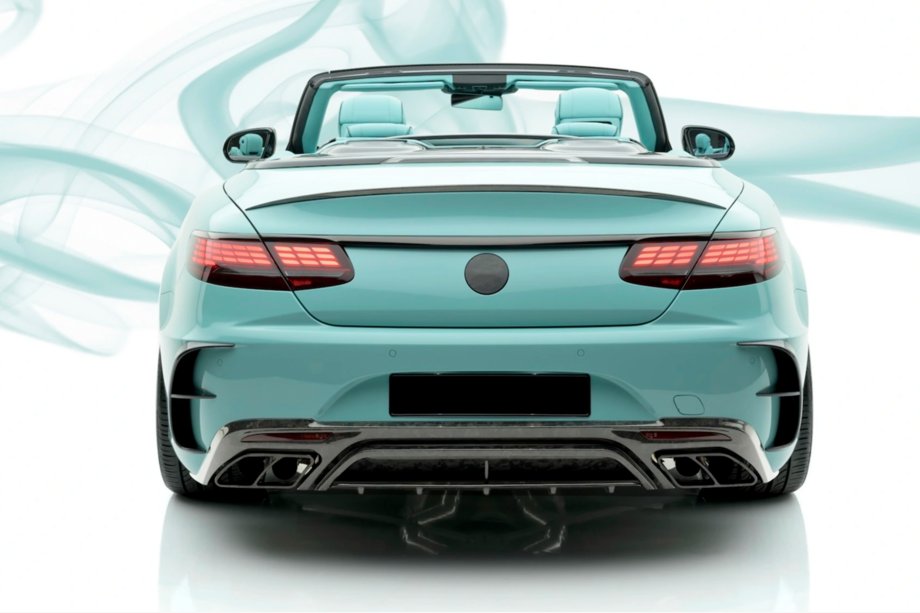 Mercedes S-class C217 Coupé 2014–2020 MNSR Carbon bodykit-sæt (til S63 Cabrio 2017-2020, smedet carbon) Foto 4