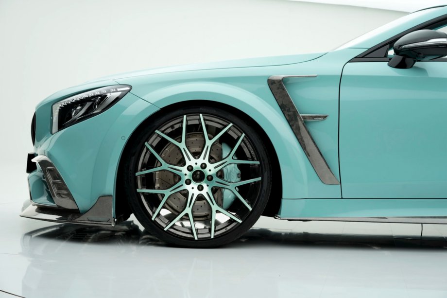 Mercedes S-class C217 Coupé 2014–2020 MNSR Carbon bodykit-sæt (til S63 Cabrio 2017-2020, smedet carbon) Foto 6