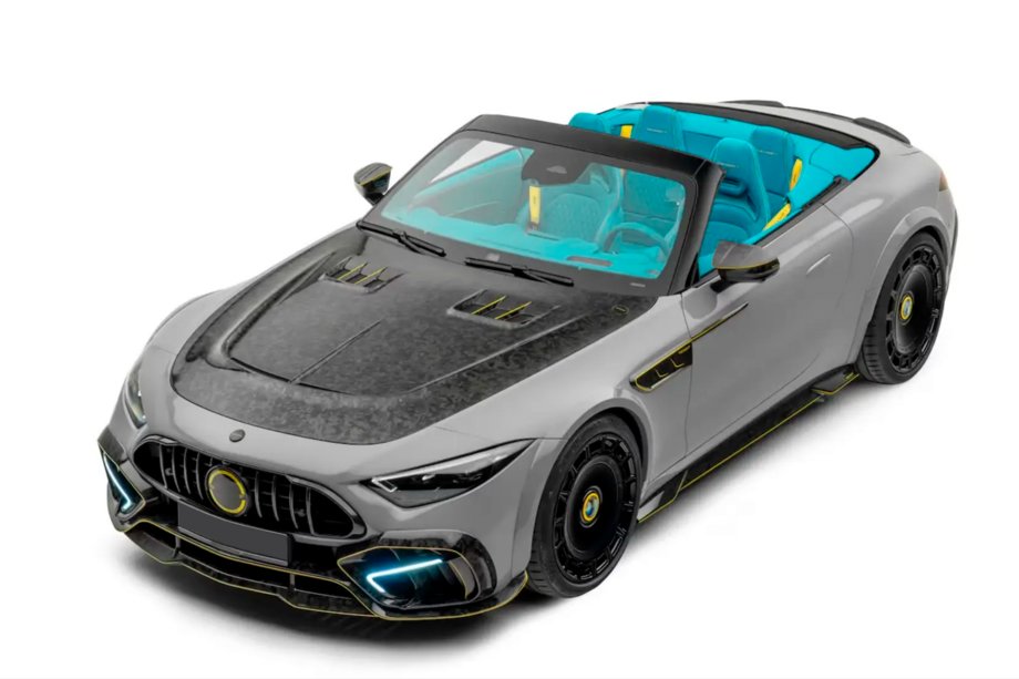 Mercedes SL R232 2021– MNSR Carbon bodykit-sæt (til SL63, forged carbon) Foto 1