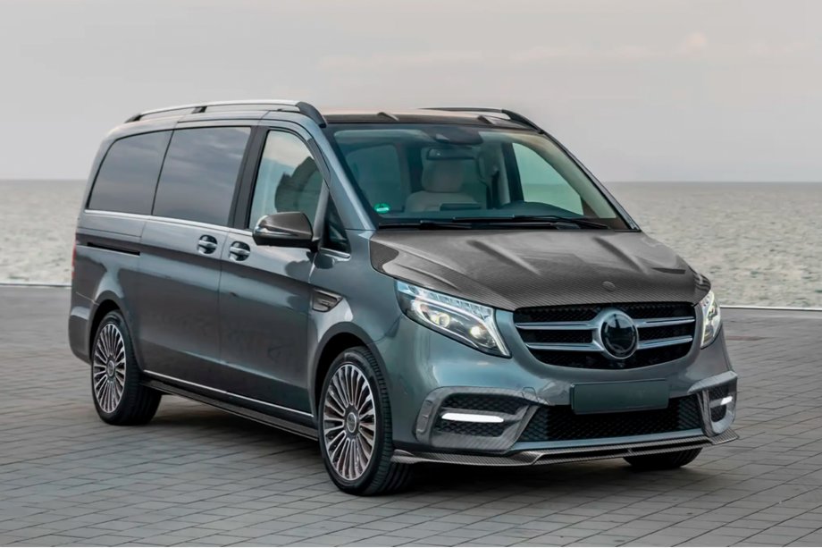Mercedes Vito/V-klasse W447 2014– MNSR Carbon V1 bodykit-sæt (til V-Class) Foto 2