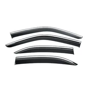 Vindafvisere med kromliste Niken Luxury (4 stk) Mercedes E-class W210 1995–2002 foto 1