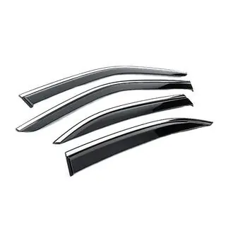 Vindafvisere med kromliste Niken Luxury (4 stk) Mercedes E-class W210 1995–2002 foto 3