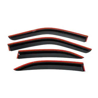 Vindafvisere med kromliste Niken Luxury (4 stk) Mercedes E-class W210 1995–2002 foto 4