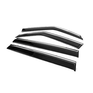 Vindafvisere med kromliste Niken Luxury (4 stk) Nissan Patrol Y62 2010–2024 foto 2