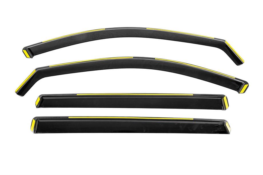 Mazda CX-80 2024– Vindafvisere, in-channel Niken Luxury (4 stk) Image