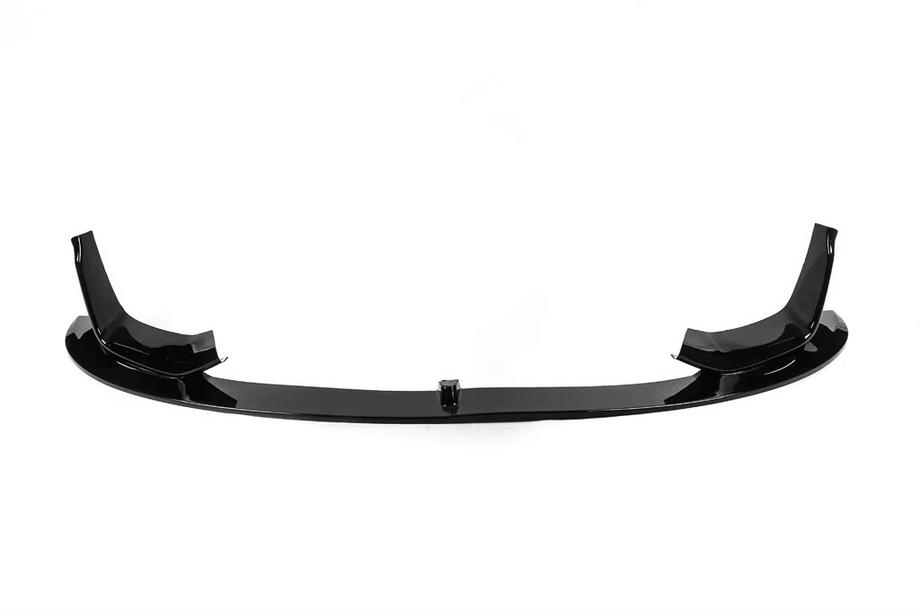 BMW 3-serie F30/F31 2012–2019 Udsalg: Frontlip-tilføjelse DPT V-3 (til M3 F80, blank sort) Image