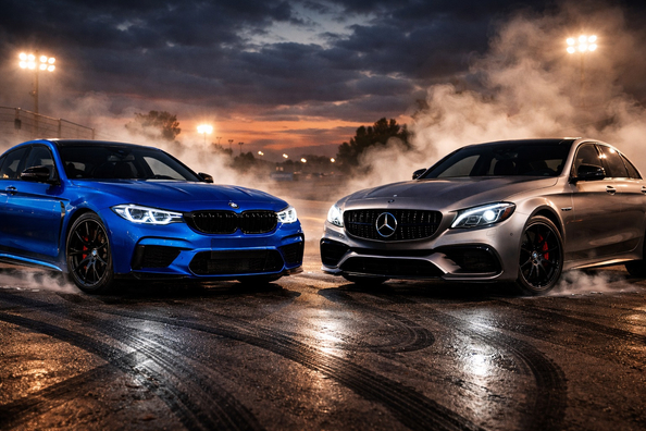 BMW M5 F90 vs Mercedes-AMG E63 S: Sammenligning af tyske supersedaner
