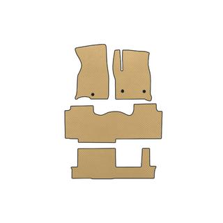 EVA-måtter (3 rækker, beige)