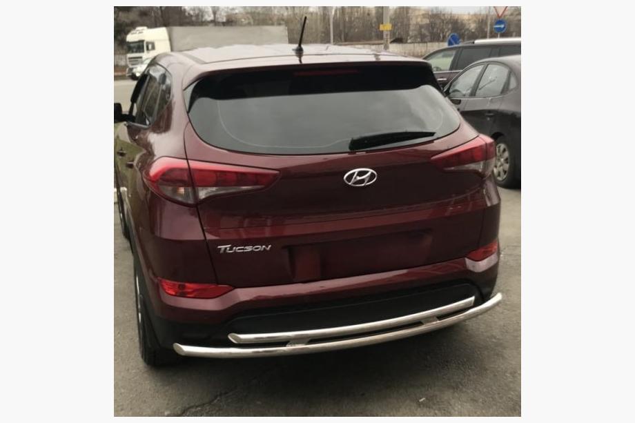 Hyundai Tucson TL 2016–2021 Bagbøjle AK002-2 (rustfri) Image