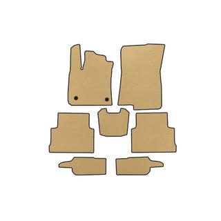 EVA-måtter (3 rækker, beige)