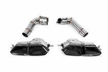 BMW 7-serie G70/G71 2022– Bagkofanger-diffuser med udstødningsender (til M760, M-Sport og i7 M70) foto 13