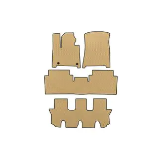 EVA-måtter (3 rækker, beige)