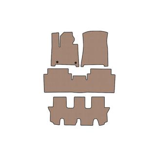Gummimåtter Carsuit (3 rækker, Beige) Hyundai Santa Fe 5 2023– foto 1