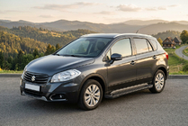 Suzuki SX4 S-Cross 2013–2016 Allmond Black sidetrin (2 stk., aluminium) foto 1
