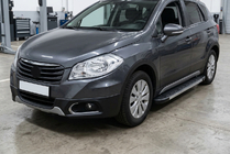 Suzuki SX4 S-Cross 2013–2016 Duru sidetrin (2 stk., aluminium) foto 1