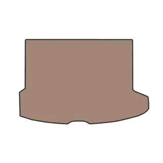 Gummimåtte til bagagerum (Beige)