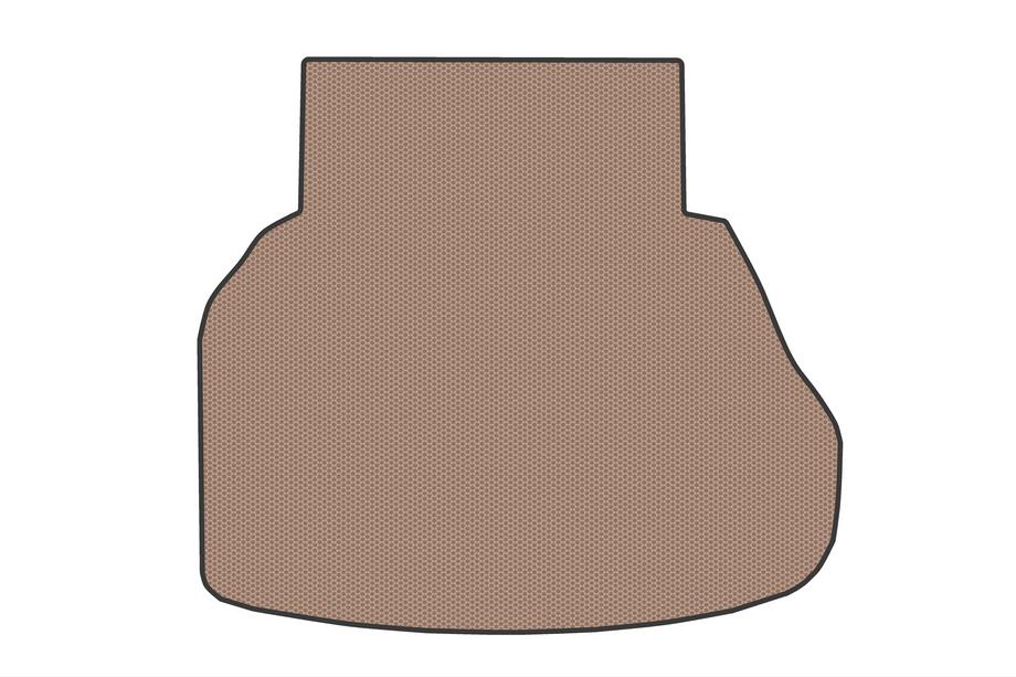 BMW 7-serie E65/66 2001–2008 Gummibagagerumsmåtte (til E66, beige) Image