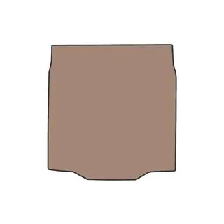 Gummimåtte til bagagerum (Benzin, beige)