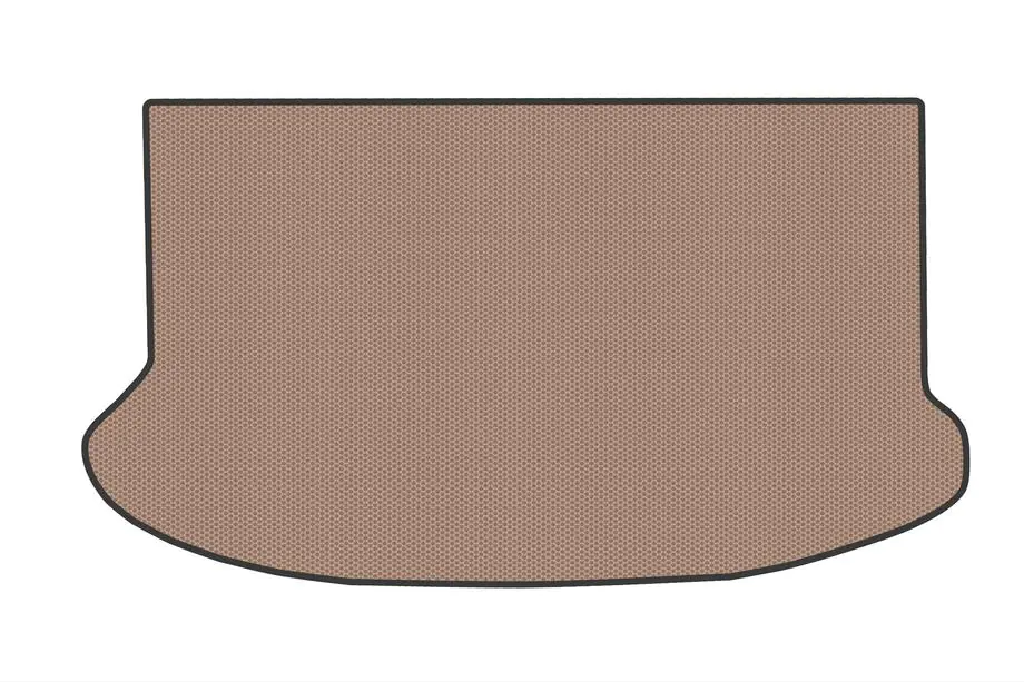 Hyundai IX-20 2010–2019 Gummimåtte til bagagerum (Beige) Image