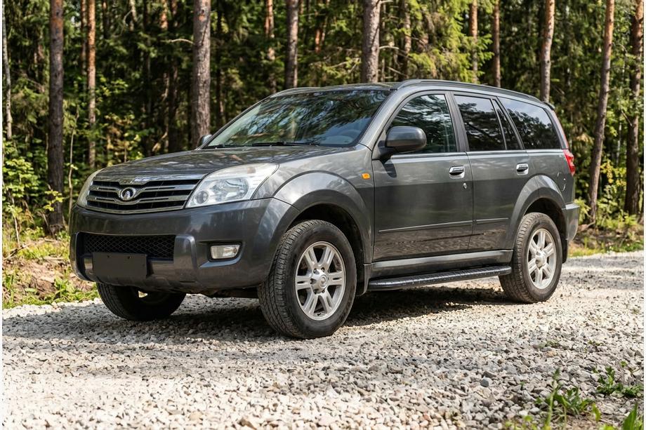 GreatWall Haval/Hover H3 2005–2013 Sidetrin Bosphorus Black (2 stk., aluminium) Image