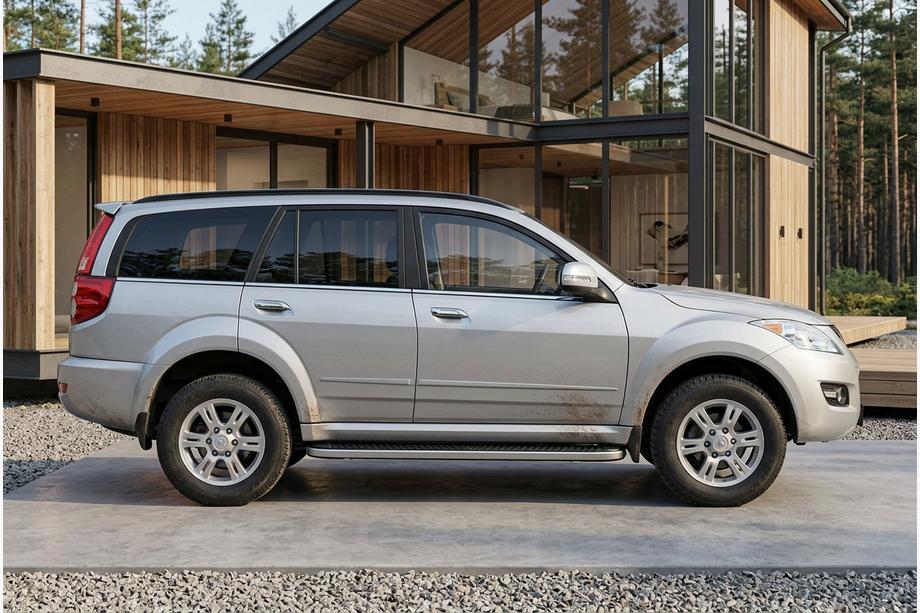 GreatWall Haval/Hover H3 2005–2013 Sidetrin Tayga Grey (2 stk., aluminium) Image