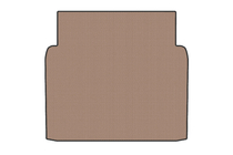 Mercedes S-Klasse W221 2005–2013 Gummibagagerumsmåtte (kort, beige) foto 1