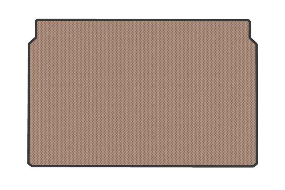 Peugeot 208 2019– Gummibagagerumsmåtte (Electro, beige) Image
