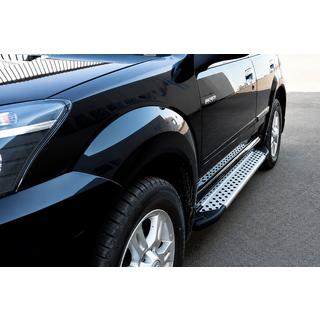 Sidetrin Allmond Grey (2 stk., aluminium) GreatWall Haval/Hover H3 2005–2013 foto 1