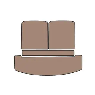 Gummibagagerumsmåtte V2 (Beige) foto 1