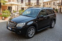 Chery Tiggo 3 2005– Sidetrin Allmond Black (2 stk., aluminium) foto 1