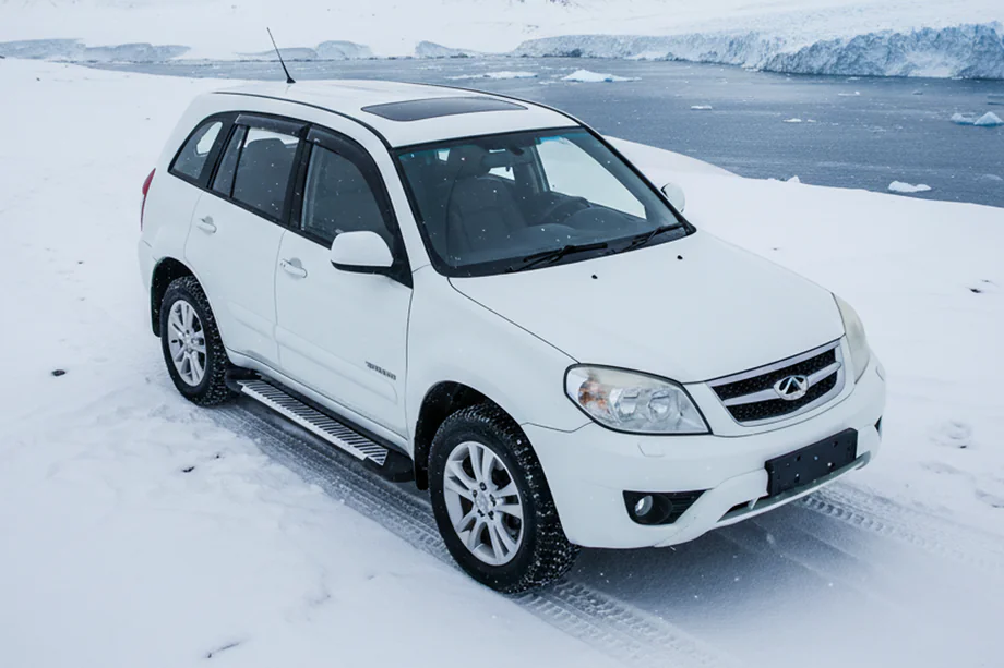 Chery Tiggo 3 2005– Sidetrin Line (2 stk., aluminium) Image