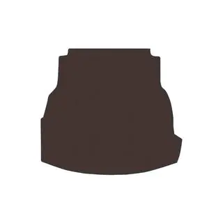 Gummimåtte til bagagerum (brun)