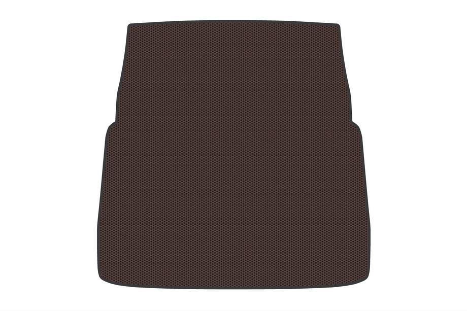 Mercedes S-klasse W222 2013–2022 Gummimåtte til bagagerum V1 (Short, Brun) Image