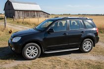Chery Tiggo 3 2005– Sidetrin Tayga (2 stk., aluminium) foto 1