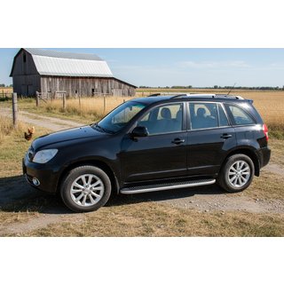 Sidetrin Tayga (2 stk., aluminium) foto 1