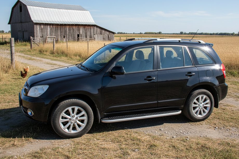 Chery Tiggo 3 2005– Sidetrin Tayga (2 stk., aluminium) Image