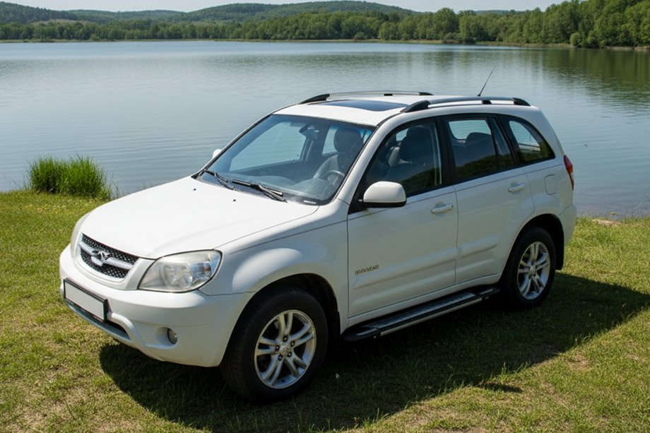 Chery Tiggo 3 2005– Rainbow sidetrin (2 stk., aluminium) Image