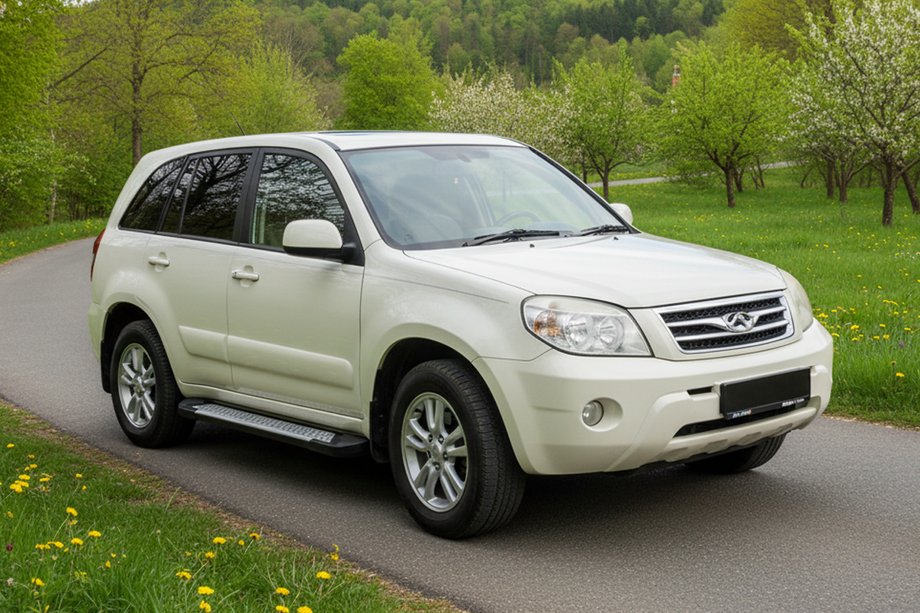 Chery Tiggo 3 2005– Allmond sidetrin (2 stk., aluminium) Image