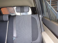 Hyundai Santa Fe 2 2006–2012 Sædeovertræk (kunstlæder→stof, Premium) foto 12