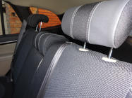 Hyundai Santa Fe 2 2006–2012 Sædeovertræk (kunstlæder→stof, Premium) foto 21