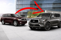 Infiniti QX56 2010–2013 Restyling-kit til QX80 2024 foto 1